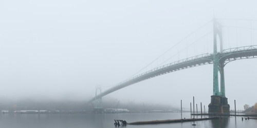 St Johns Bridge superfog