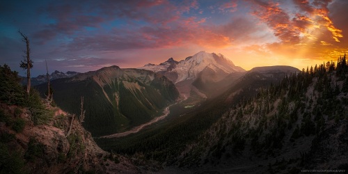 Above the lonesome valley